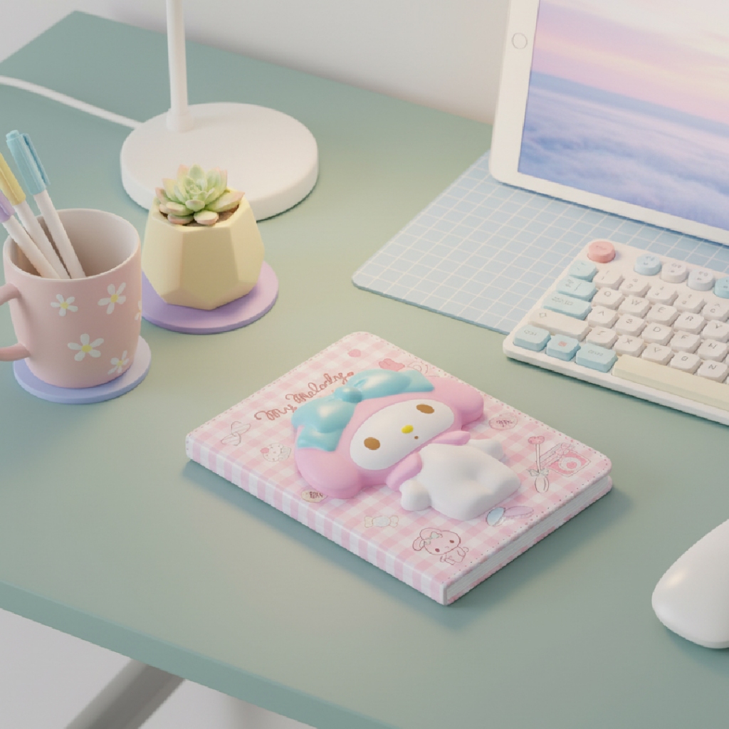 Jual My Melody Squishy Notebook Besar / Buku Catatan/ Memo Squishy ...