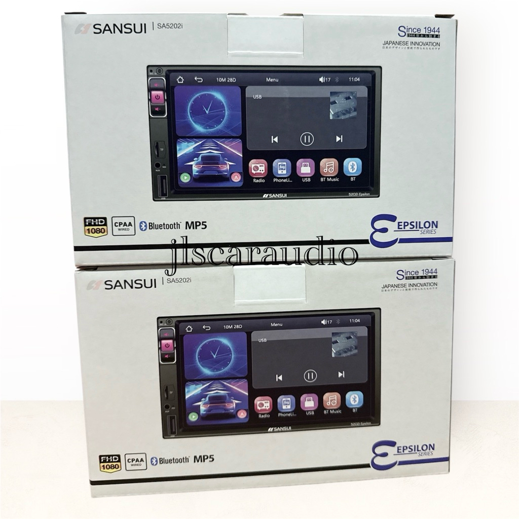 Headunit Deckless Sansui 7inch USB Bluetooth MP5 FHD1080