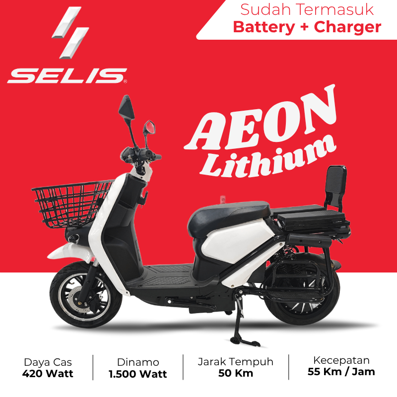 SELIS Cuci Gudang - Motor listrik tipe AEON - Battery Lithium - Off The Road