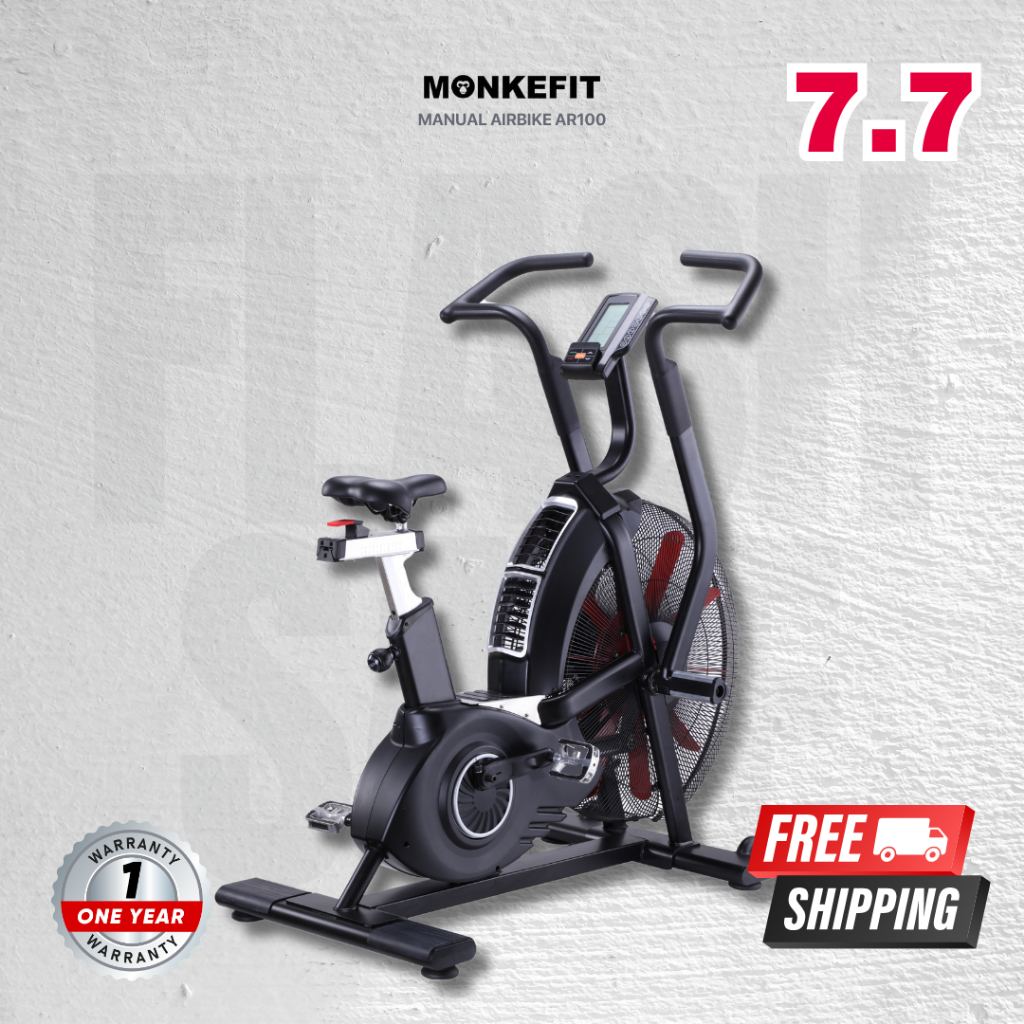 Monkefit Air Bike AB100 Sepeda Statis tanpa listrik