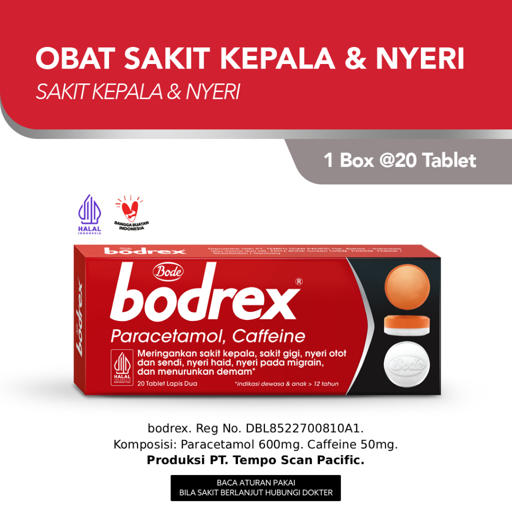 Jual Bodrex Terlengkap & Harga Terbaru Juli 2026 | Shopee Indonesia
