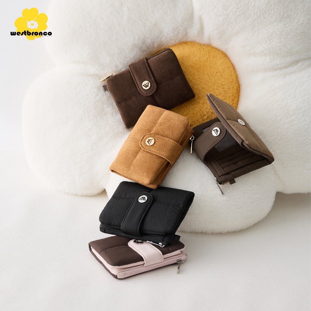 Jual Dompet WESTBRONCO [PUFFER VELVIE WALLET]Dompet Wanita Pendek ...