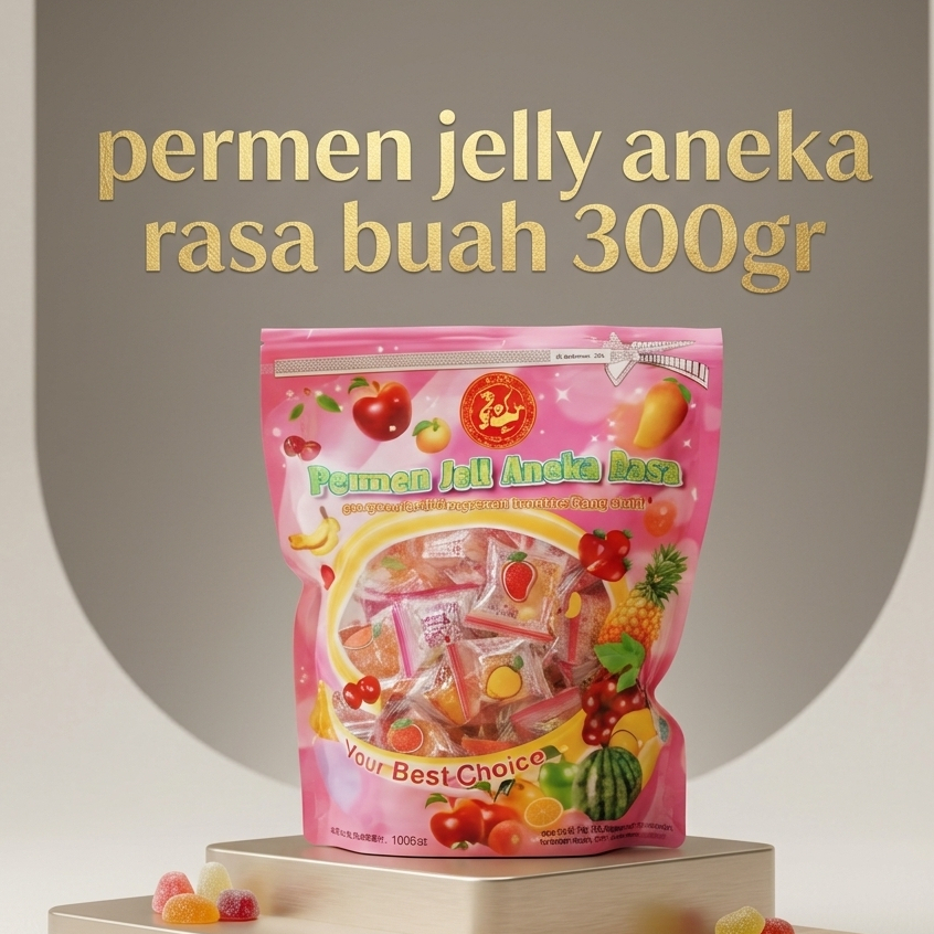 Jual Permen Jelly / Permen Jelly Aneka Rasa Chen Liang Ji 300gr / Halal ...
