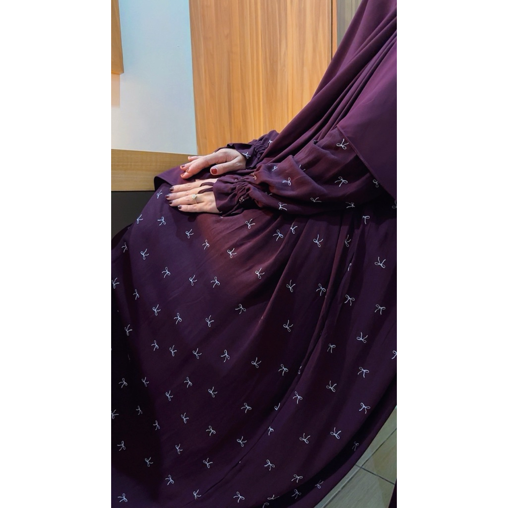 Review Arumi HomeyDress GBA: Gamis Rayon Premium Cantik dan Adem untuk Harian