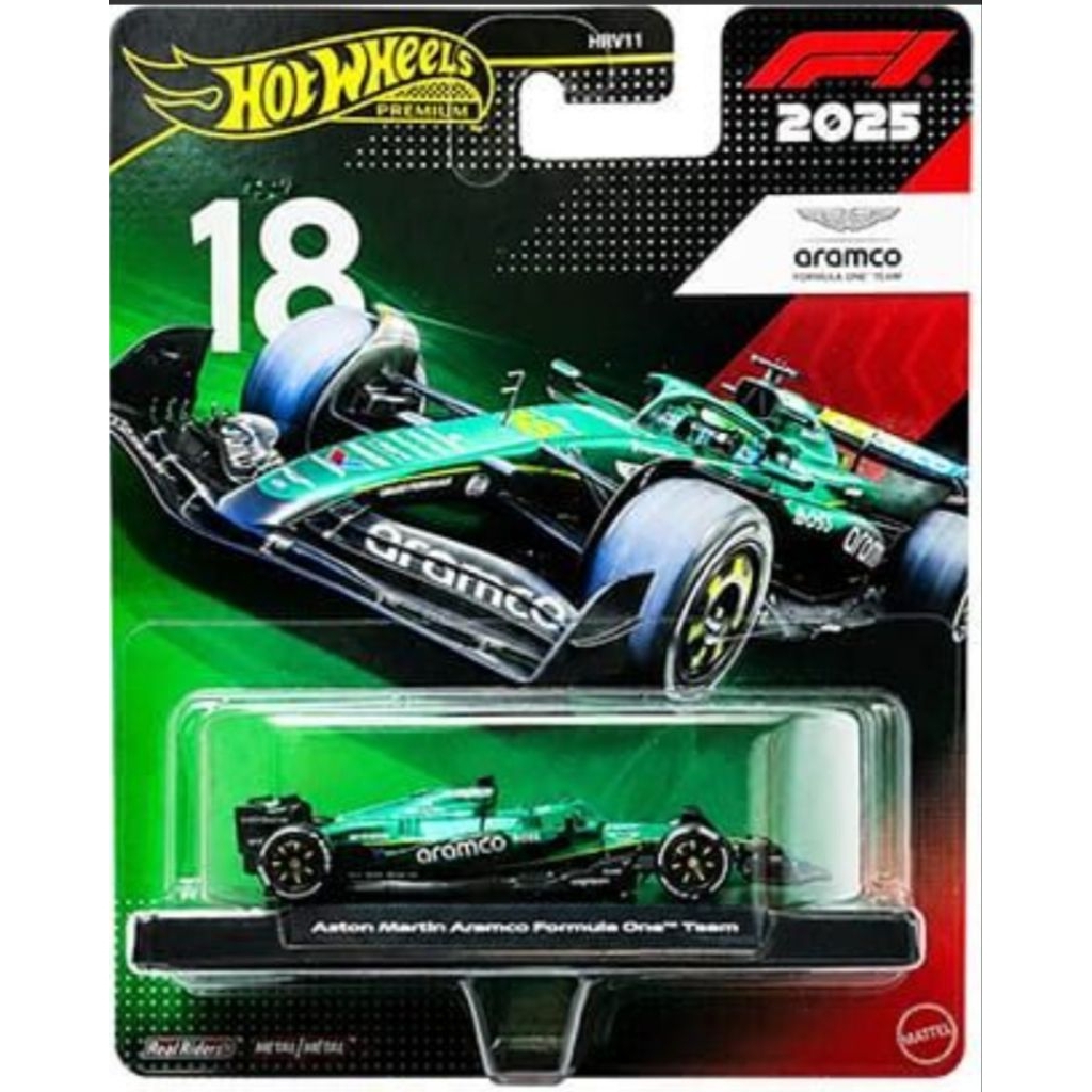 Jual Hot Wheels Premium F1 2025 Aston Martin Aramco #18 Lance Stroll ...
