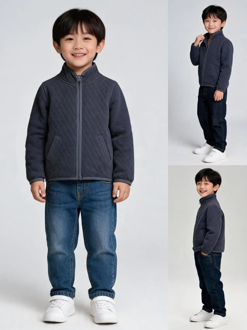 Jaket Anak OSK Mock-Neck Full-Zip Jacket - 2818