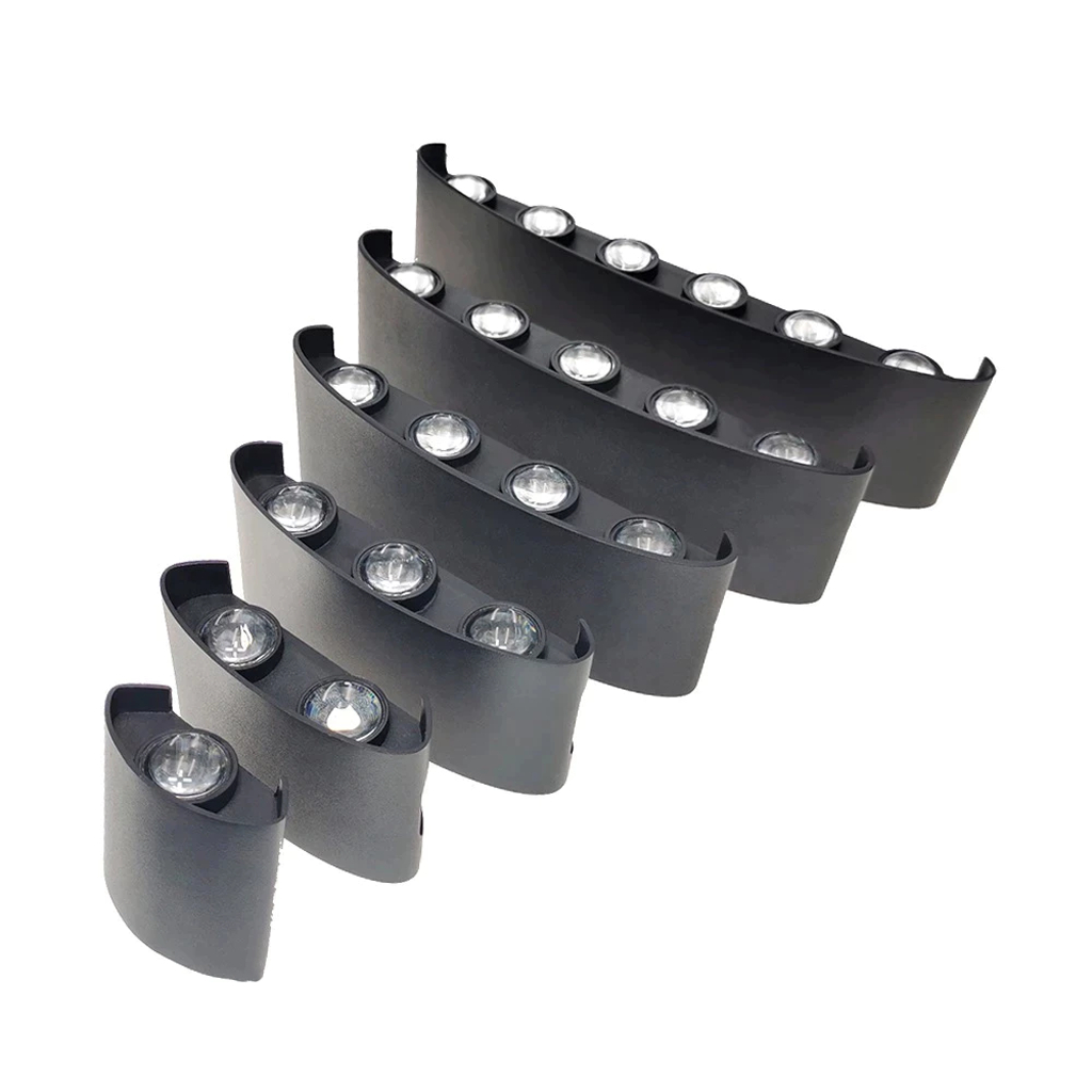 Charlcomy Pasar12LEDs Lampu Dinding Hias LED  Anti Dekorasi Outdoor Taman Rumah