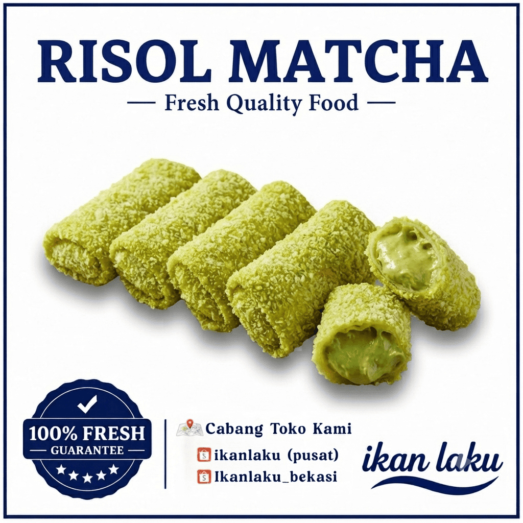 Jual Ikan Laku – Risol Matcha Frozen Premium - Cemilan Praktis Siap ...