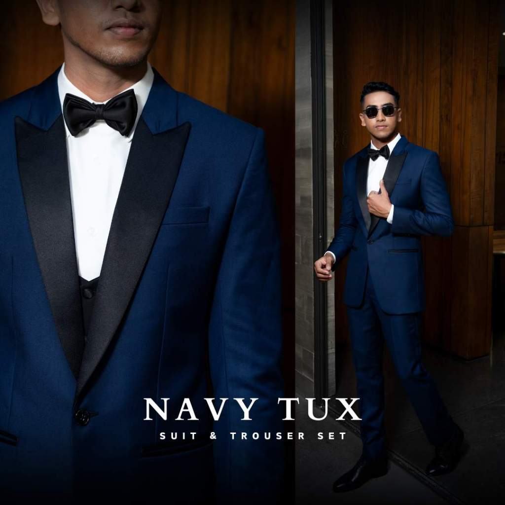 NAKANO Setelan Jas & Celana Formal Pria Slim Fit foto 1