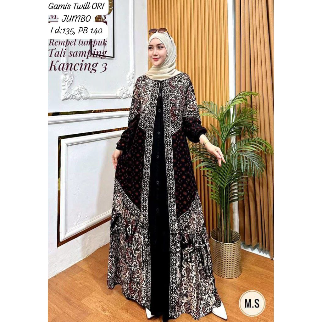 Gamis Twill Jumbo Gamis Twill Ori Gamis 12