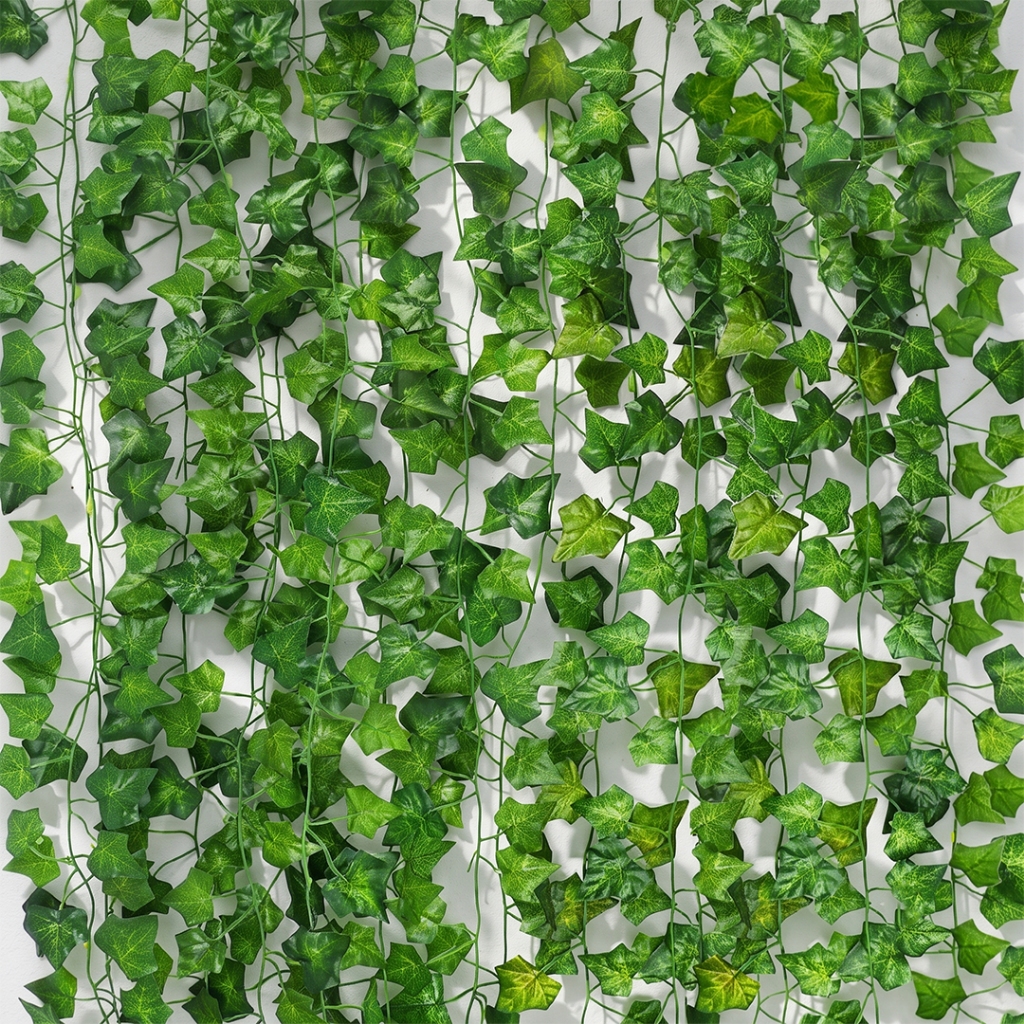 Daun Rambat Kecil Anggur Panjang 2 Meter per Lusin 5cm x 5cm 230 Cm Kualitas tinggi Premium / CZ-256