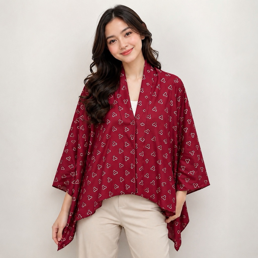 BLUS KARTINI JUMPUTAN BLOUSE BATIK JUMBO WARNA KOMPLIT