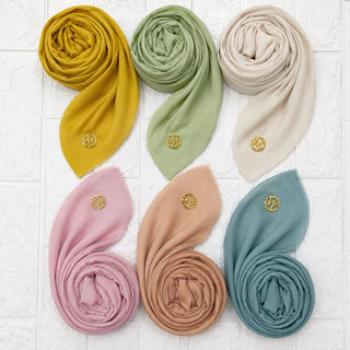 Jilbab Voal Lacer Cut | Paris Premium Lc - Tegak Dan Tidak Licin