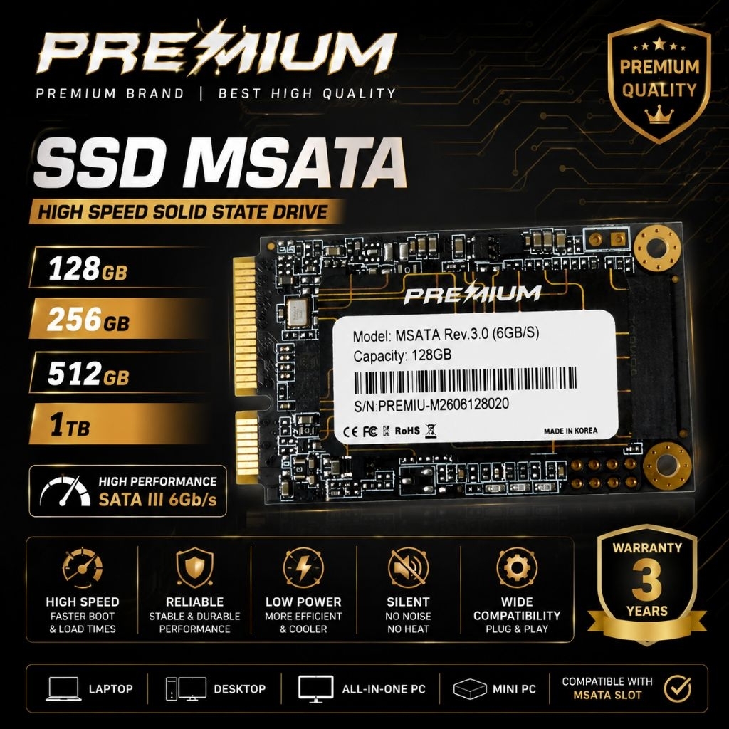 新品未使用】mSATA SSD 2TB 内蔵SSD SSD 1TB + 512GB 一式 Jual SSD MSATA