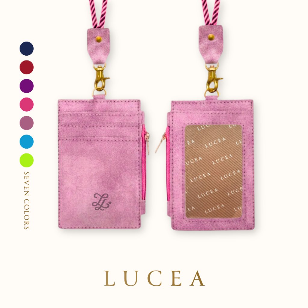 Jual LUCEA - AURUM Baby Pink COLORFUL SERIES I ID Card Holder Risleting ...