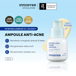 Innisfree Retinol Cica Repair Ampoule - Acne & Soothing Care Serum