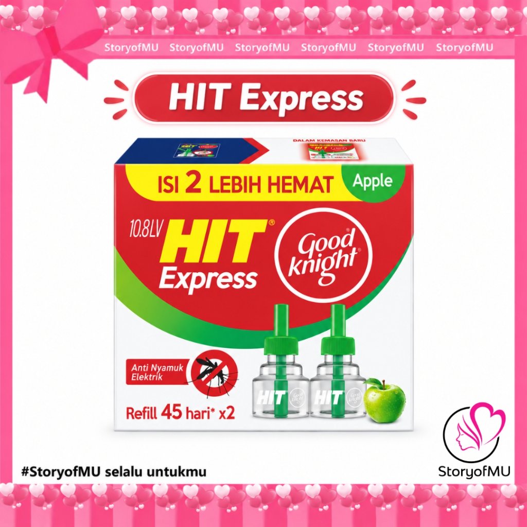 Jual StoryofMU HIT Good Knight Refill Apple Multipack - Refill Obat ...