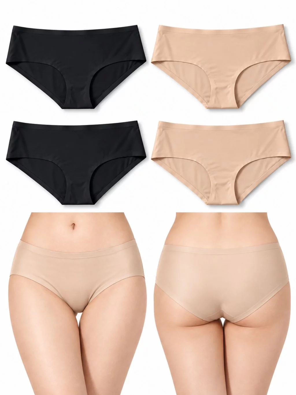 Panties Seamless Rheto Midi -1571