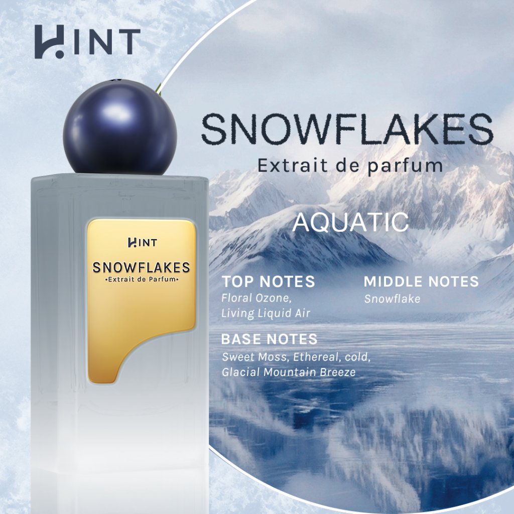 [NEW LAUNCHING] HINT Snowflakes Extrait de Parfum