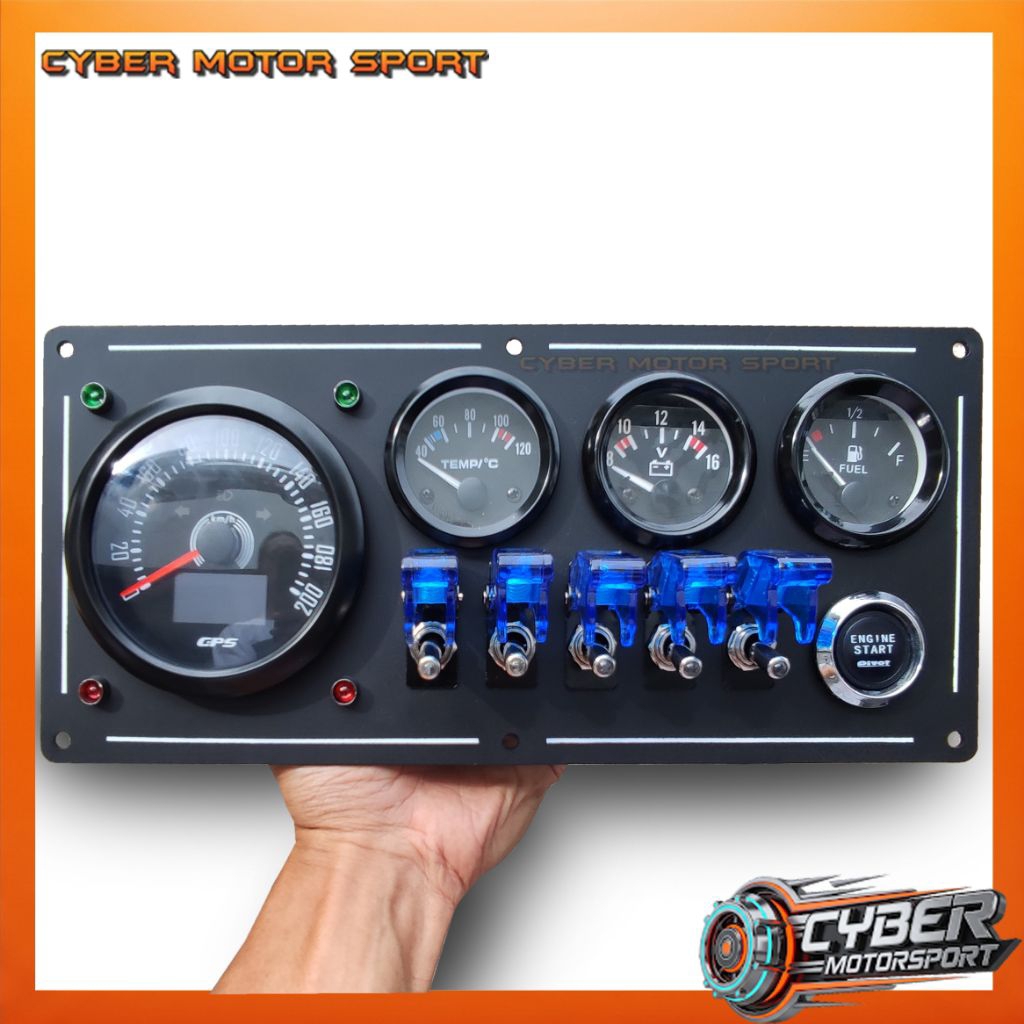 Jual Speedometer universal Analog classic gauge Speedometer GPS system ...