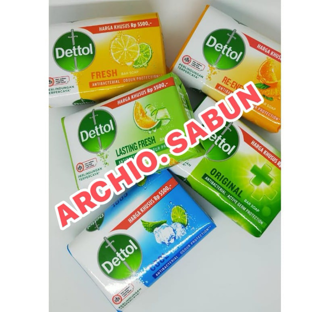 Jual DETTOL [10pcs] Dettol Sabun Batang Rasa Buah Varian Mix Random ...