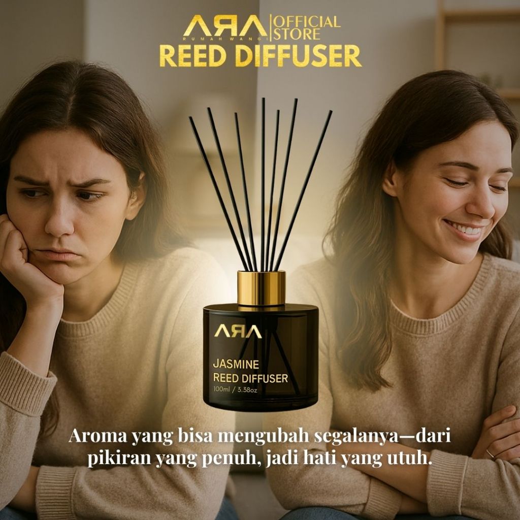 Jual Reed Diffuser Aromaterapi Isi Lebih Banyak Wangi Lebih Lama by ...