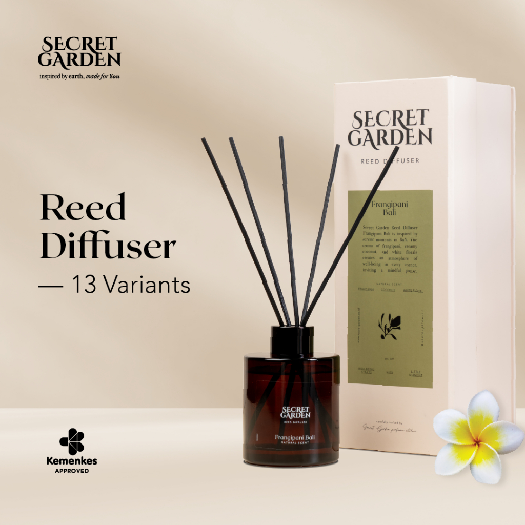 Jual Secret Garden - Aroma Reed Diffuser Size 140ml | Pengharum Ruangan ...