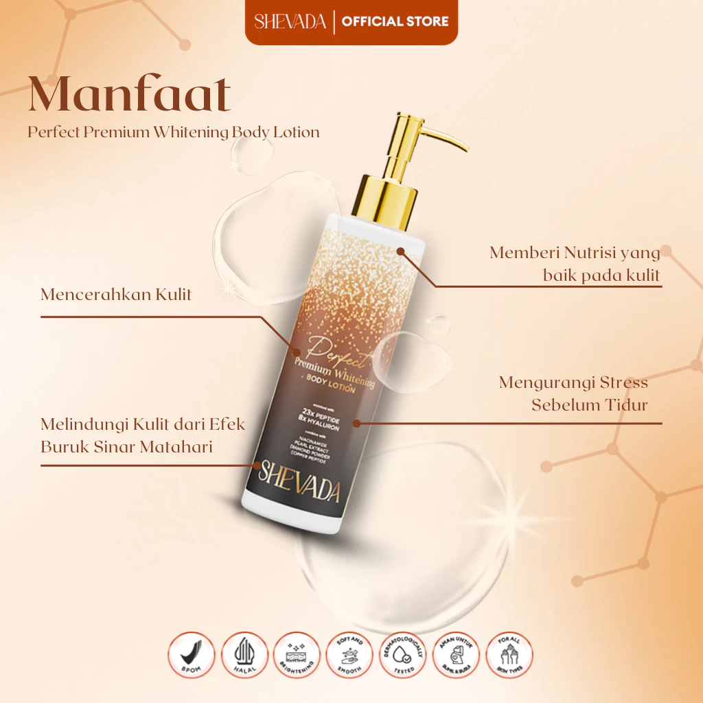 Shevada Premium Whitening Body Lotion