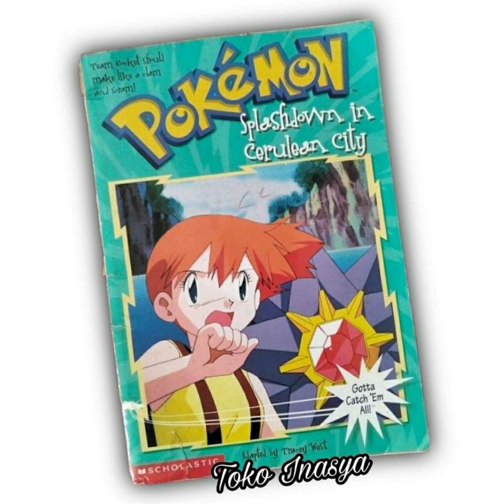 Jual BUKU POKEMON (SPLASHDOWN IN CERULEAN CITY) IMPORT BOOK / ENGLISH ...