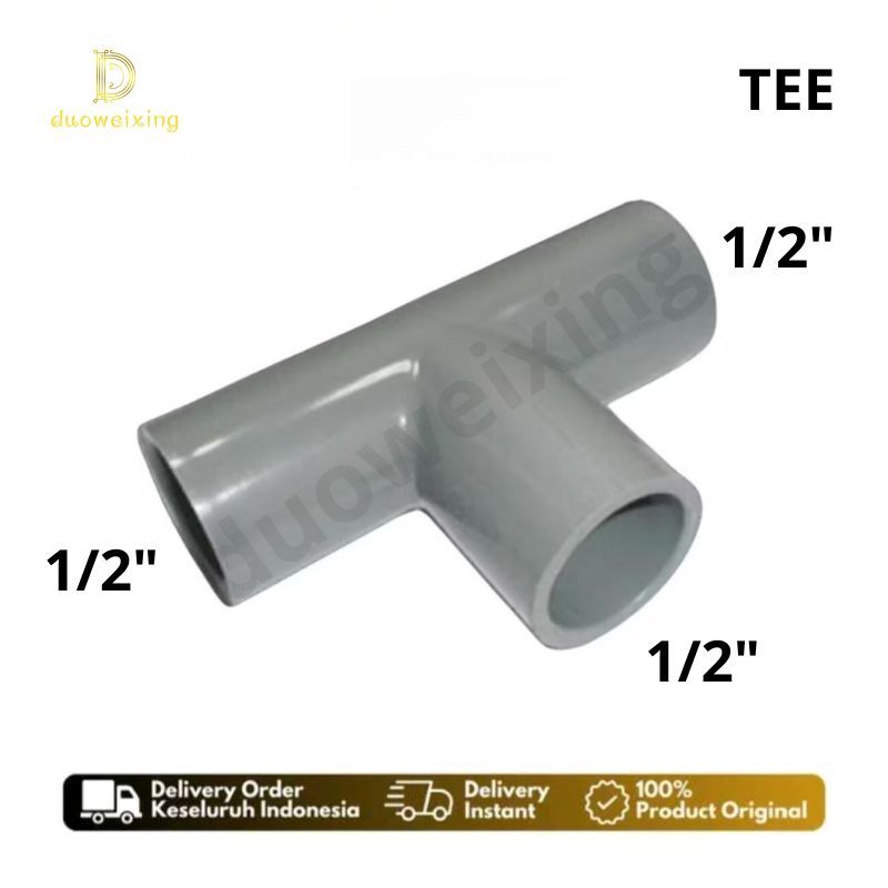 Jual Tee PVC LESSO 1/2