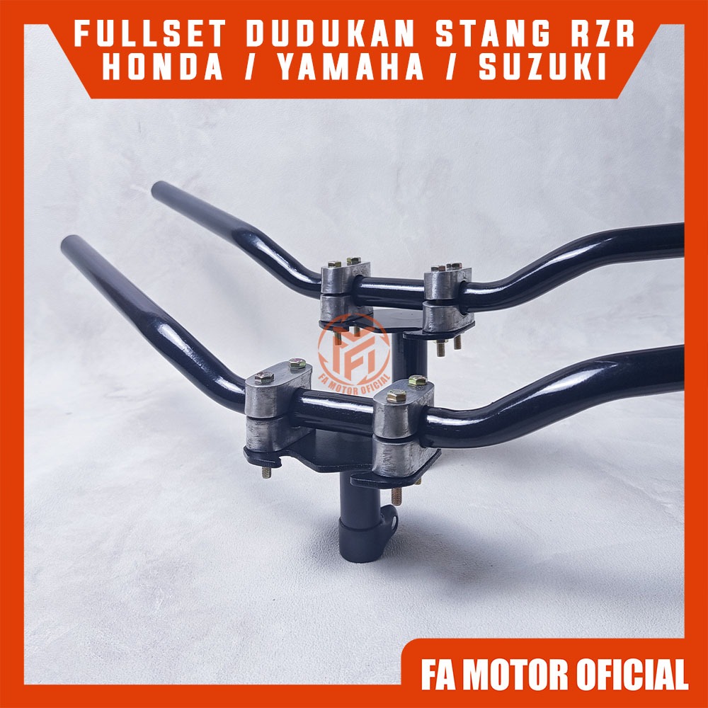 Jual Stang Rzr Plus Dudukan Paket Fullset Stang Racing Road Race ...