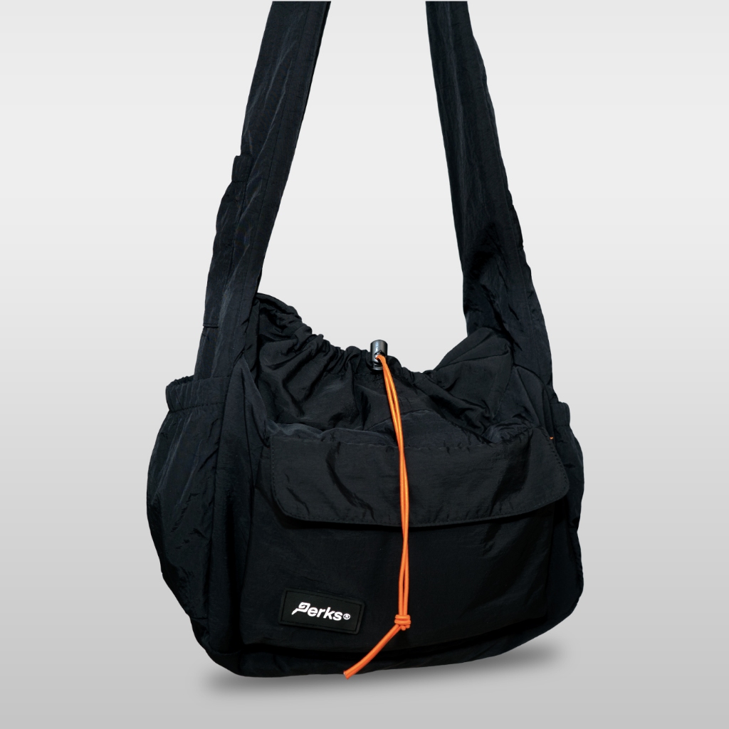 Jual Perks AETHER Black Sling Bag | Shopee Indonesia