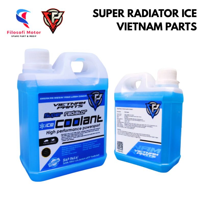 Jual Air ARadiator 1L Coolant Radiator Super Dingin Anti Karat Motor ...