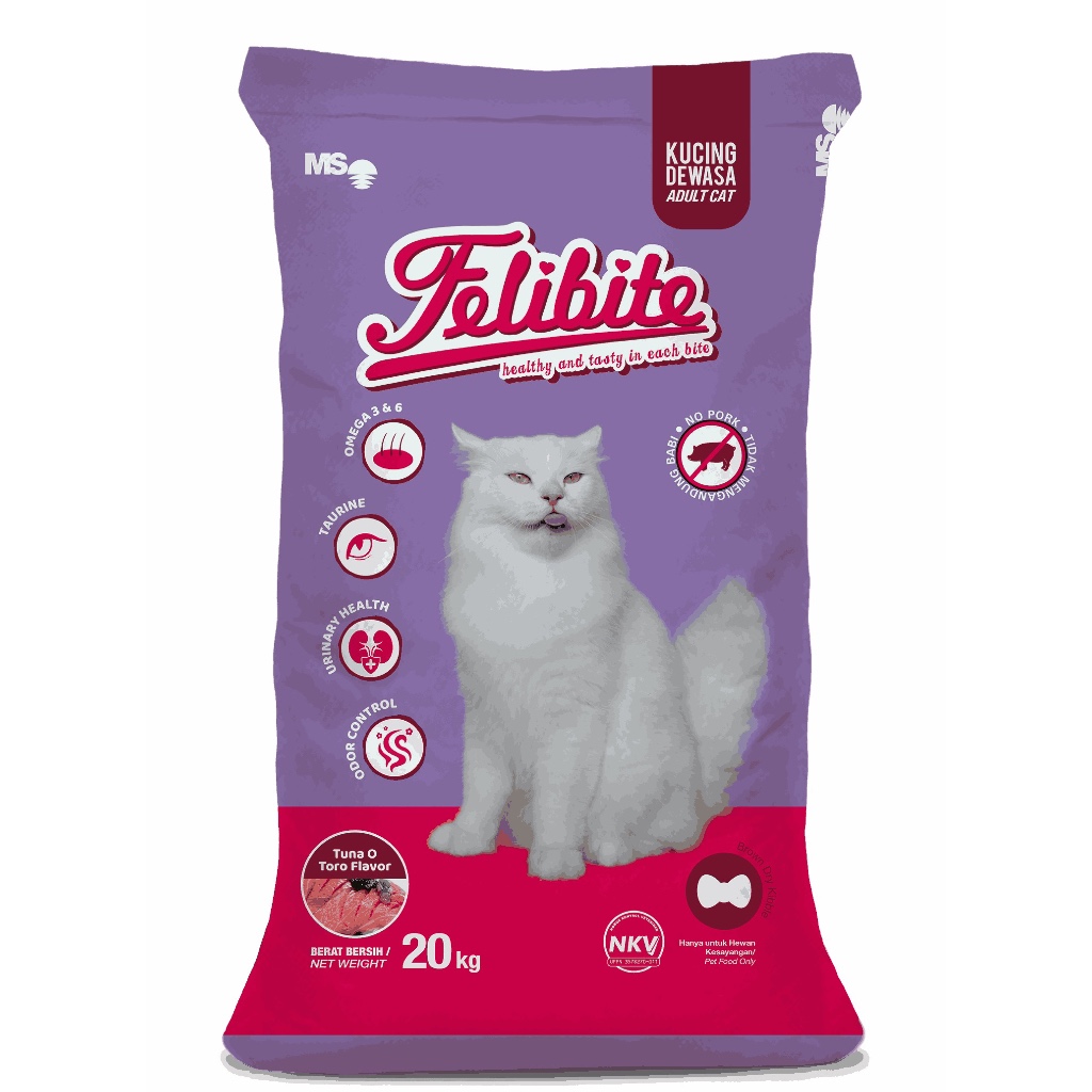 Jual Felibite Dry Food 500gr Makanan Kering untuk Kucing Dewasa Kemasan ...