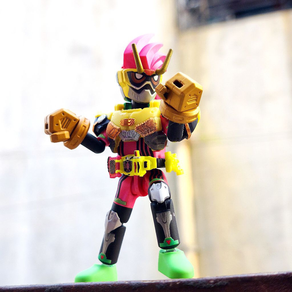 Jual Custom Blokees Kamen Rider Galaxy Version Ex Aid Pac-Man Edition ...