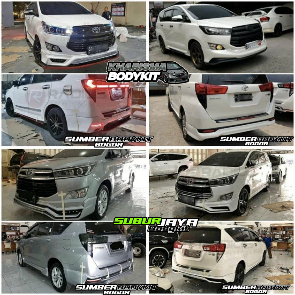 Jual BODYKIT INNOVA REBORN TAHUN 2016 - 2019 SEMUA MODEL BODYKIT INNOVA ...