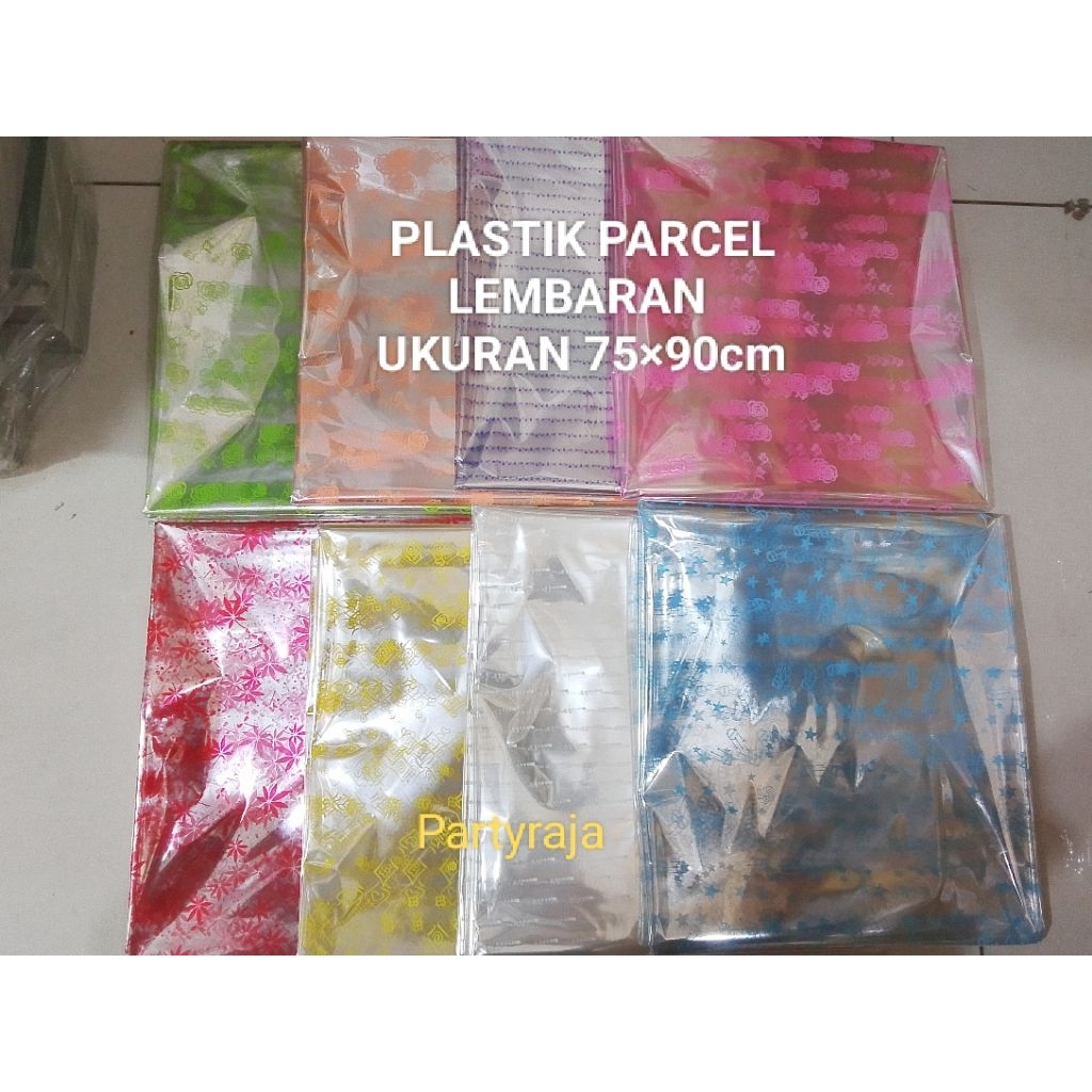 Jual isi 10lembar Plastik Parcel Motif Lembaran 75×90cm / Plastik ...