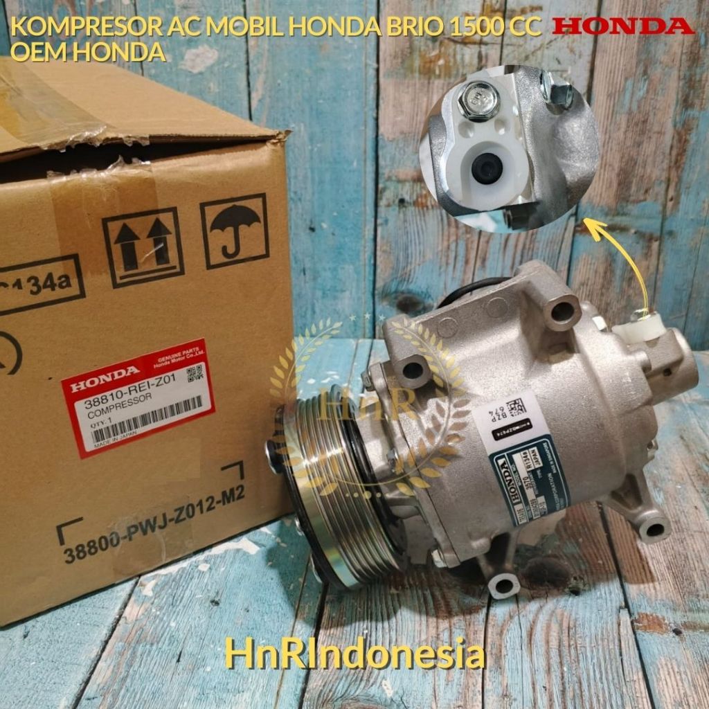 Jual Kompresor AC Mobil Honda Brio 1500CC Compressor OEM HONDA PREMIUM ...