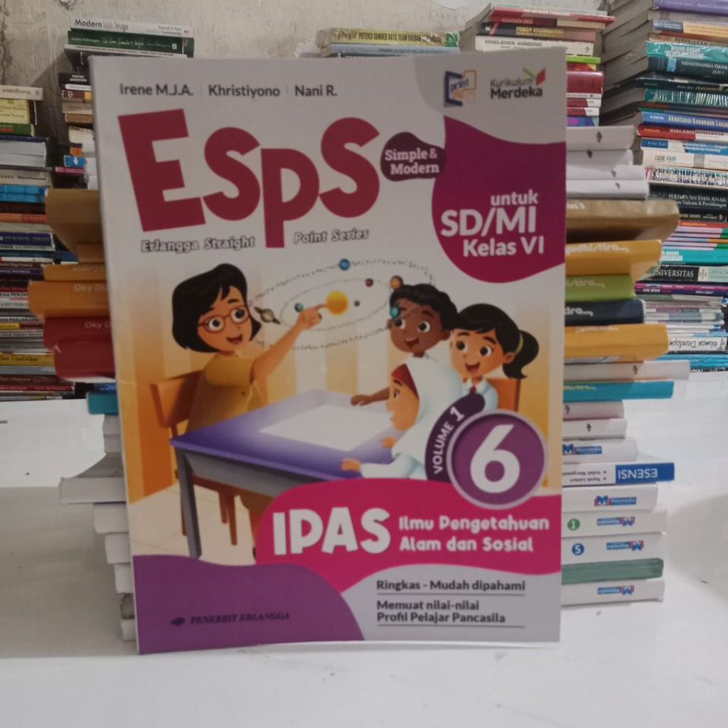 Jual buku IPAS (ilmu pengetahuan Alam dan sosial) SD kelas 6 volume 1 ...