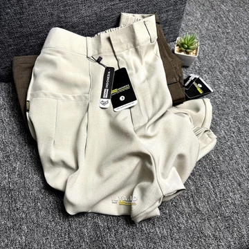 ILYA Elena Pants Semiwool Stretch (Melar) JUMBO BB 50 120 Kg Celana Kulot Wanita Formal Casual