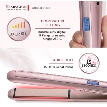 Remington Coconut Smooth Catok Pelurus Rambut 2 IN 1