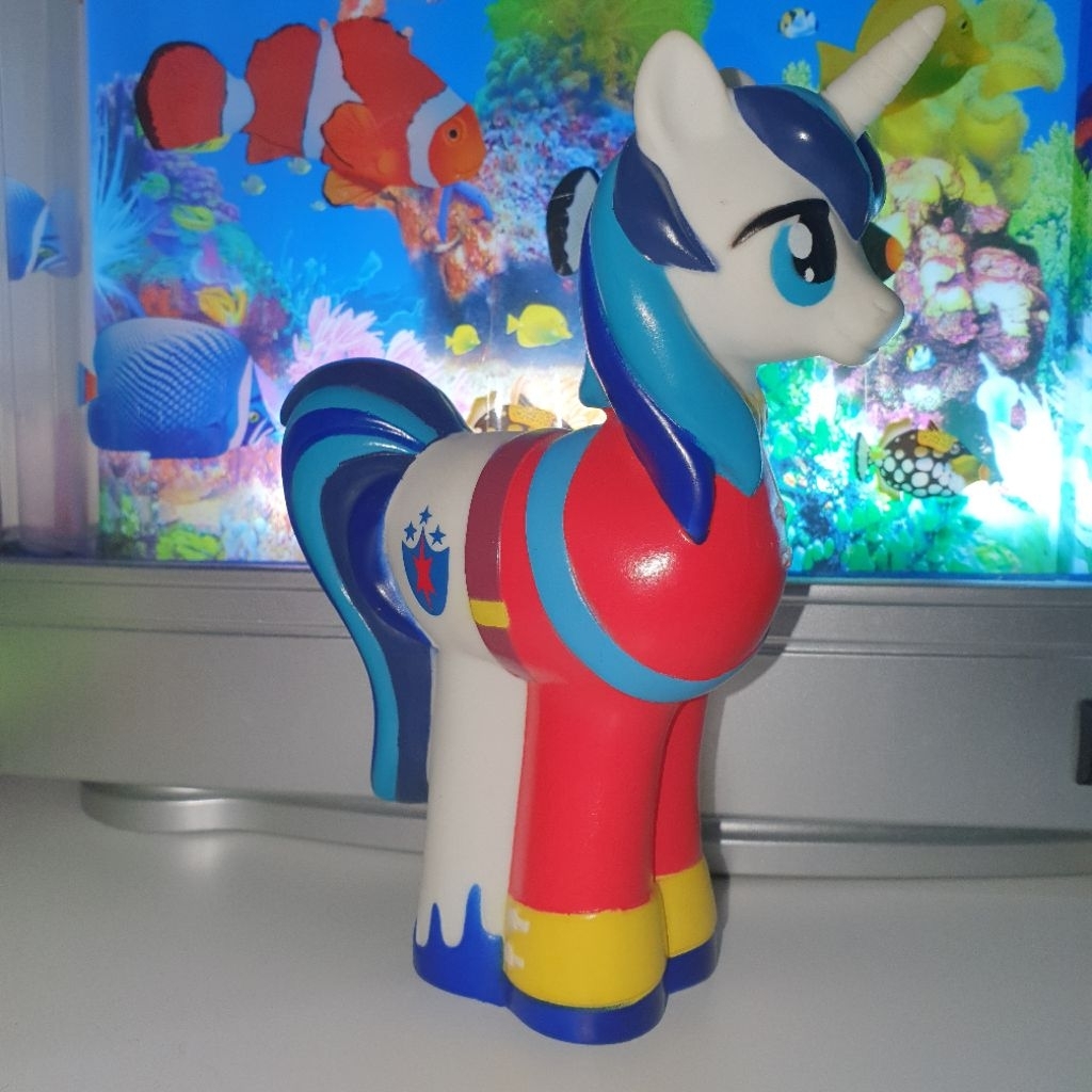 Jual Rare My Little Pony Plush Apple Shining Armor soft vinyl figure ...
