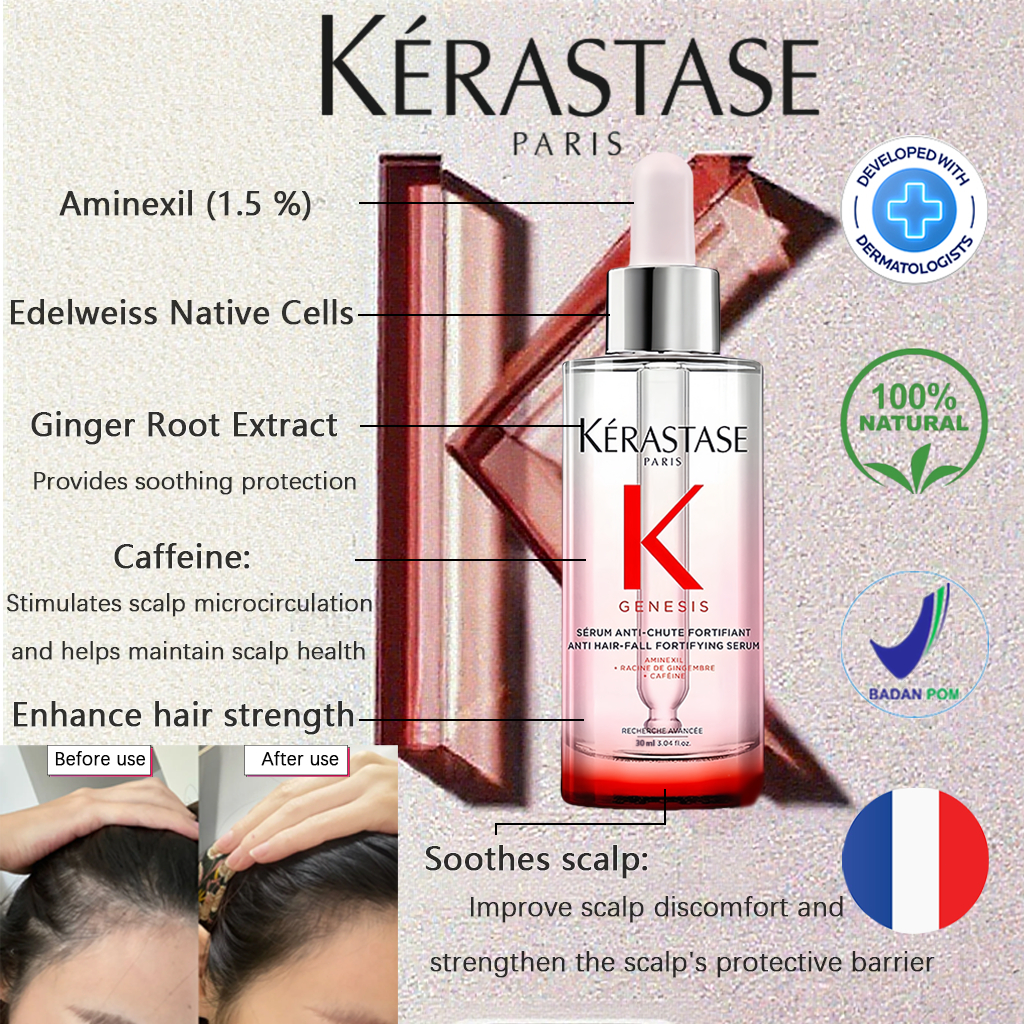 Jual [100% Ori] [EXP2027] Kerastase Serum Genesis 30ml Anti Hair Fall ...