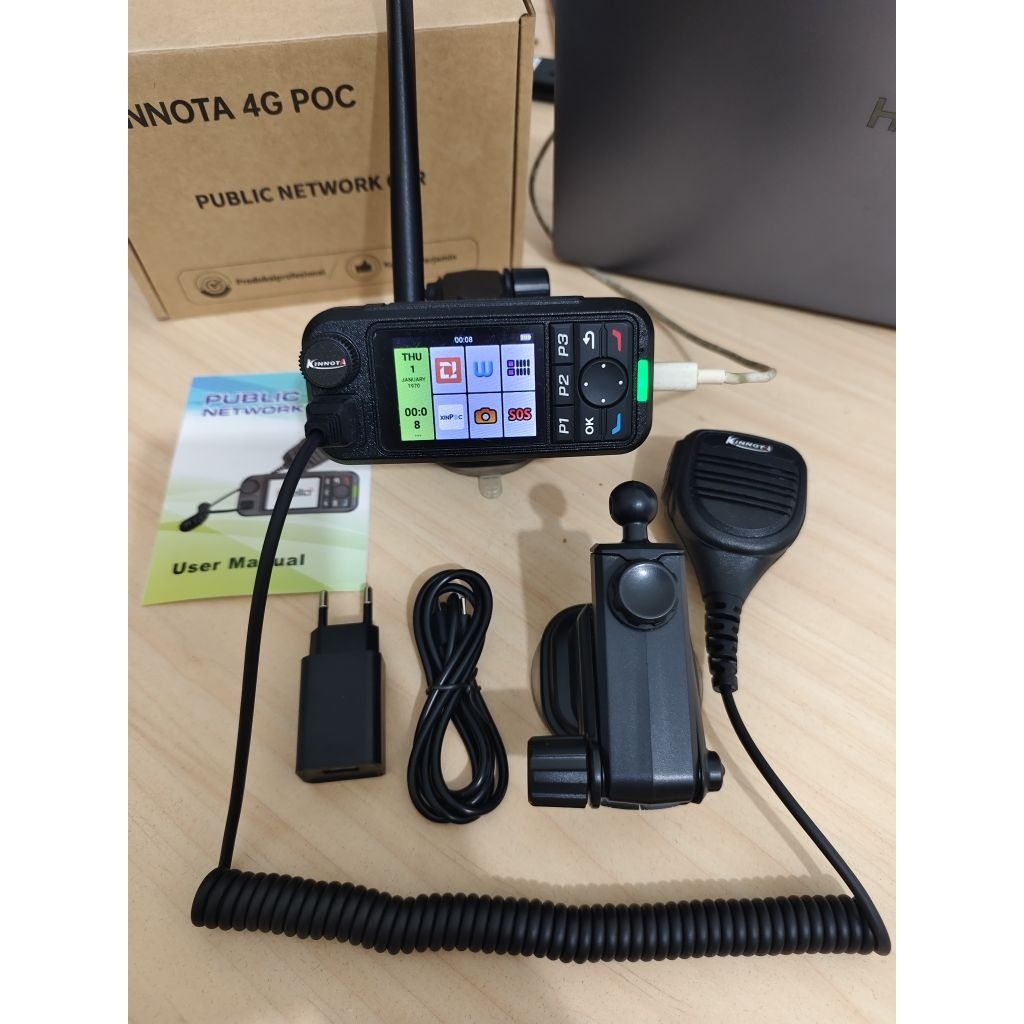 Jual Radio rig POC kinnota R660 4G android 8.1 zello, teamspeak, mumble ...