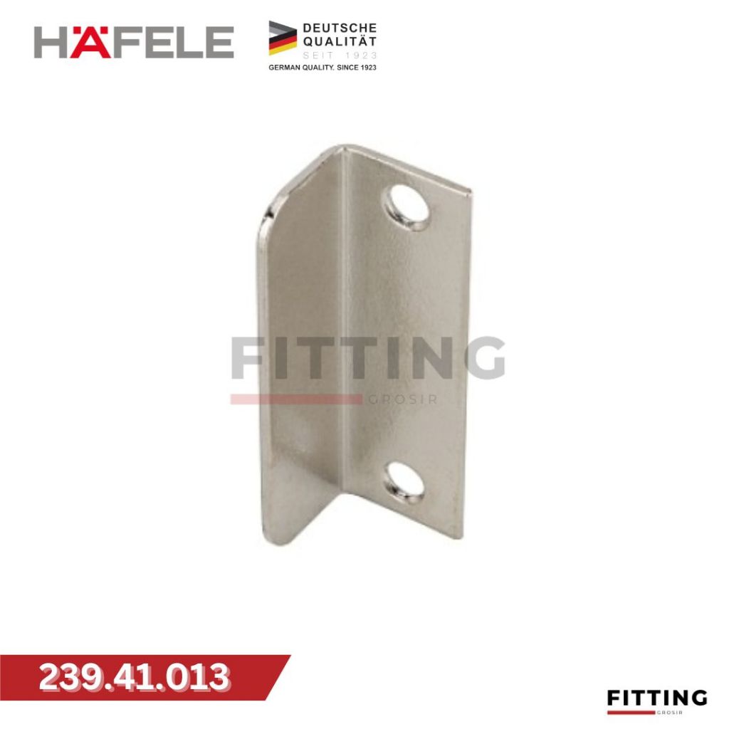 Jual HÄFELE Angled Striking Plate 40x13x12 mm - 239.41.013 - Nickel ...