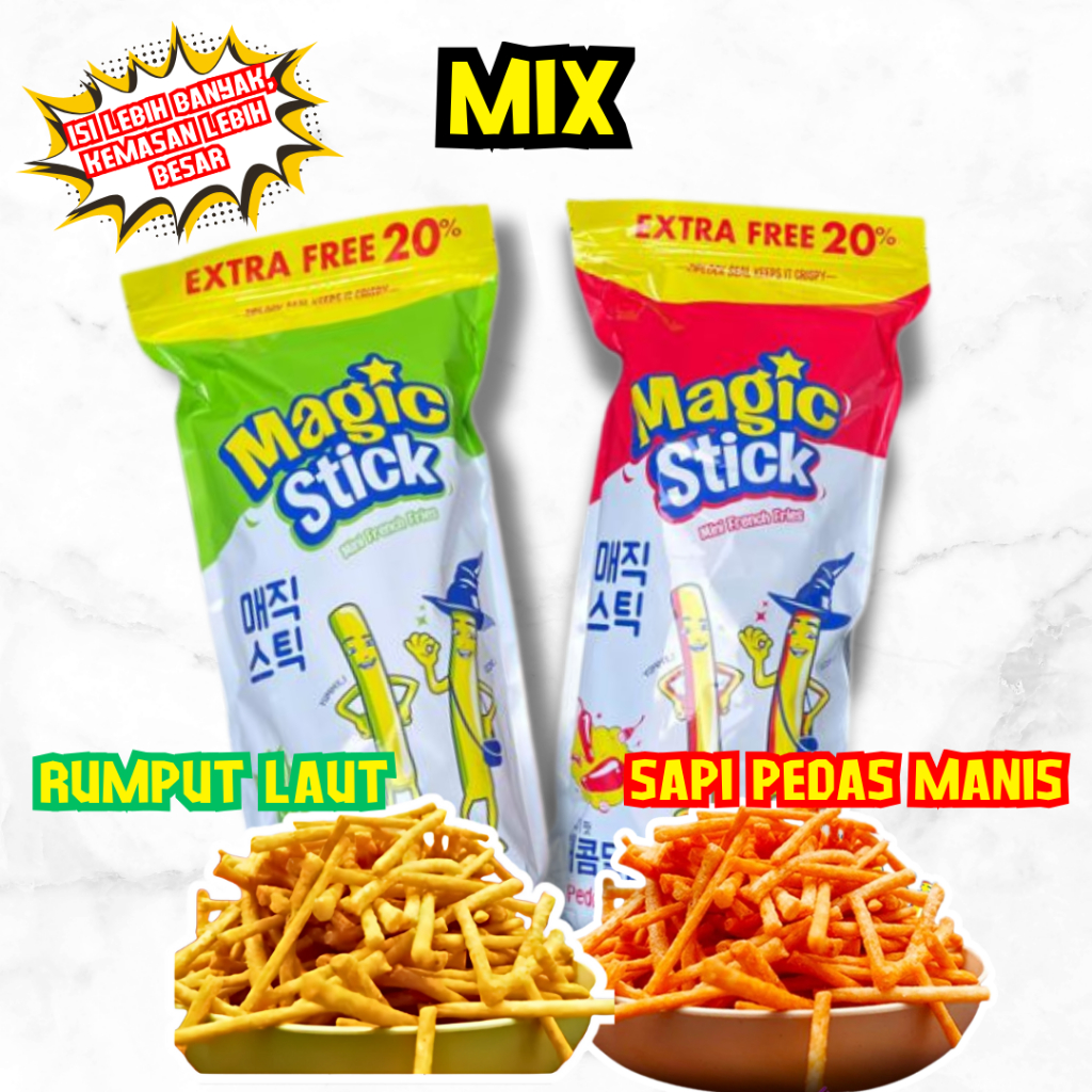 Jual Total 600g snack porsi super besar snack cinema korean snack extra ...