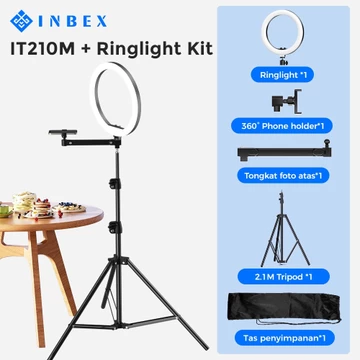 Y INBEX Tripod Hp 210CM Overhead Shooting Portable Light Stand 3 Section For Photo Studio Tools