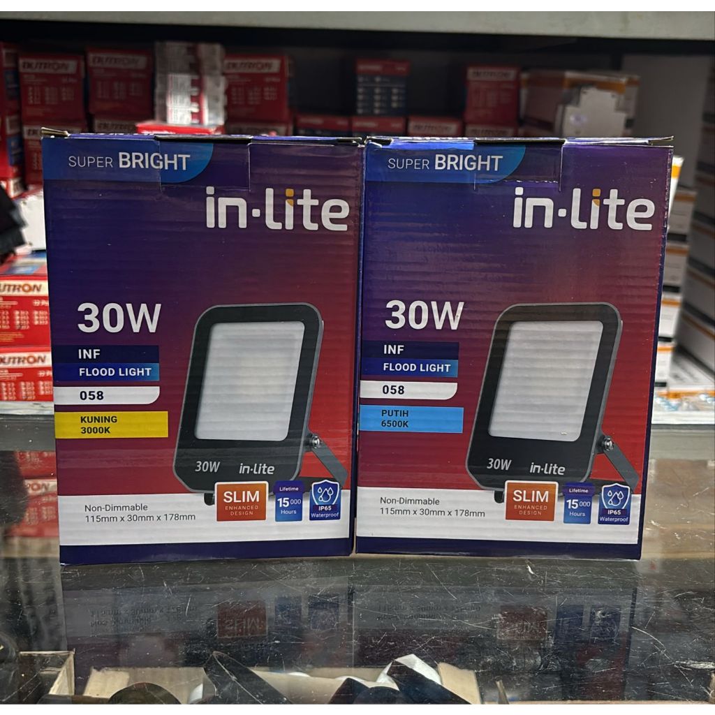 Jual INF058 IN-LITE LED LAMPU SOROT LED 30W 30 WATT INLITE LED FLOOD ...
