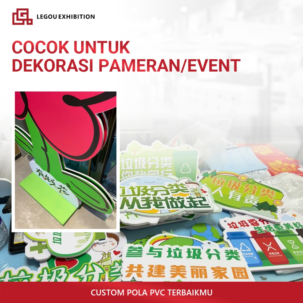 Jual Dekorasi Booth Event Standing Karakter Display PVC Custom | Shopee ...