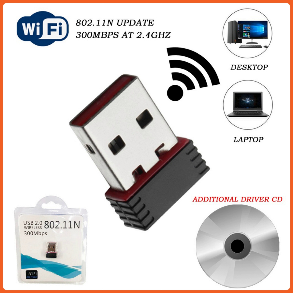 Jual USB WiFi Adapter Wireless 150MBPS USB WIFI Laptop / USB WIFI PC ...